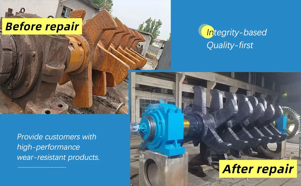 সিনটারিং মেশিন একক রোলার মেরামত