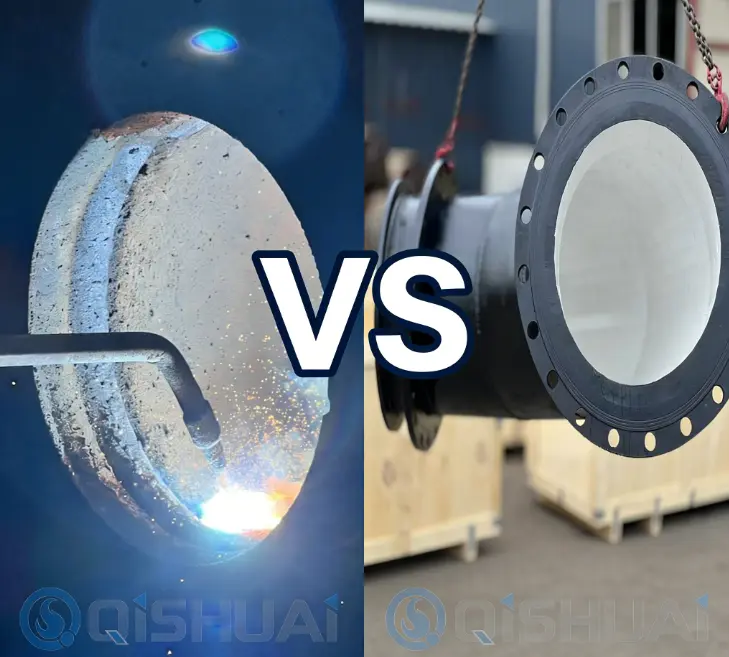 শানডং কিশুইয়ের গভীর বিশ্লেষণ: ক্রোমিয়াম কার্বাইড ওভারলে পাইপ এবং অ্যালুমিনা সিরামিক রেখাযুক্ত পাইপগুলির জন্য নির্বাচন নির্দেশিকা, সমস্ত শিল্প জুড়ে উচ্চ-ঘর্ষণ অবস্থার জন্য উপযুক্ত