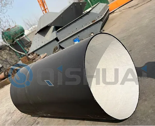 Alumina Ceramic Mosaic Lined Pipe